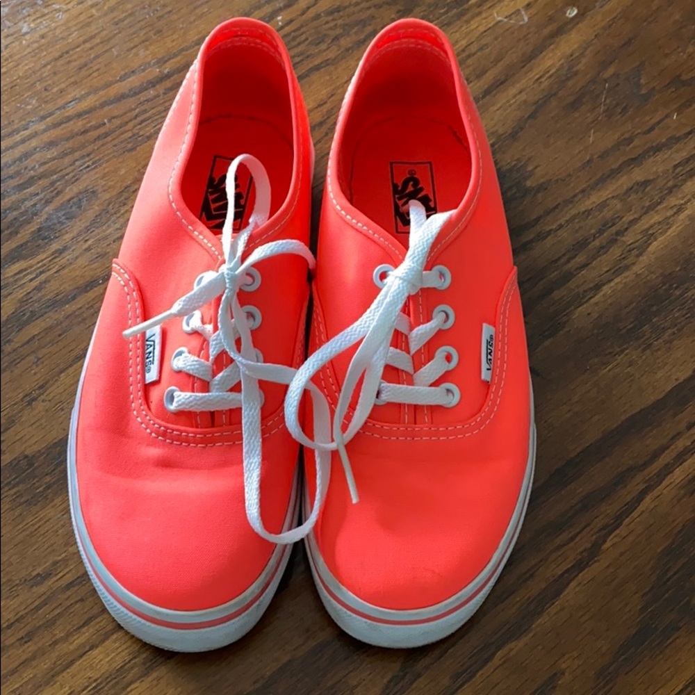 Neon Pink Vans